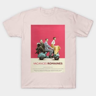 vacances romaines old scooter travel T-Shirt